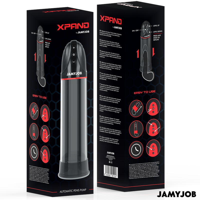 Pompe d'Extension Automatique Xpand 3 Modes Grise - JamyJob