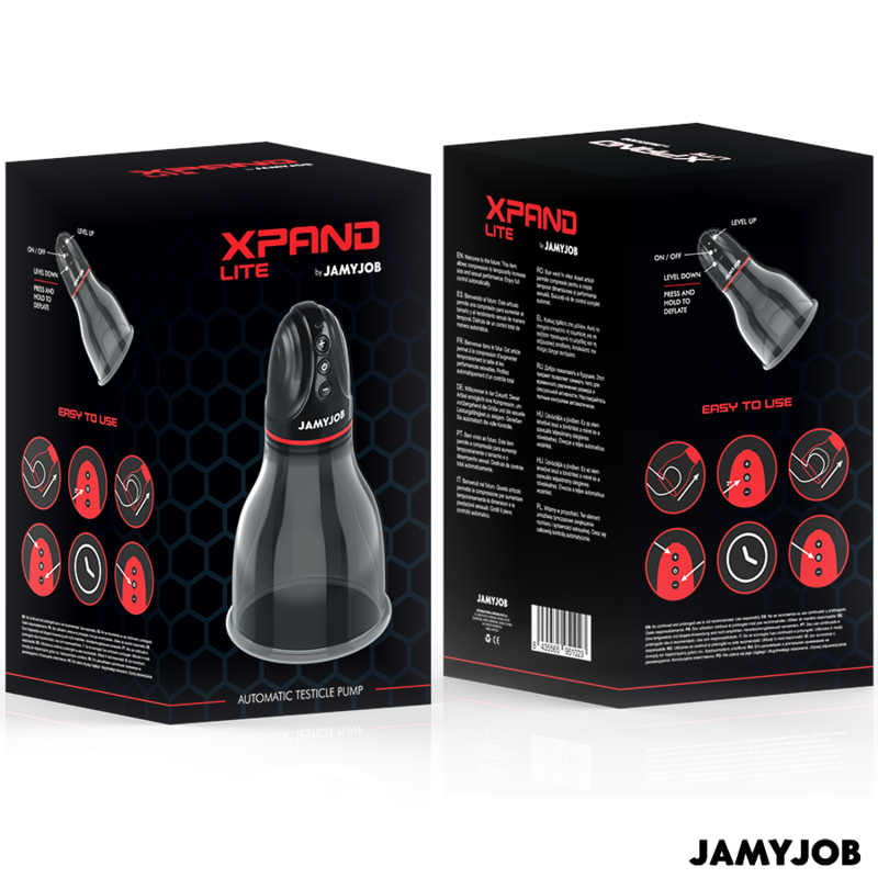 Pompe Testicules XPAND LITE 3 Modes Aspiration - Jamyjob