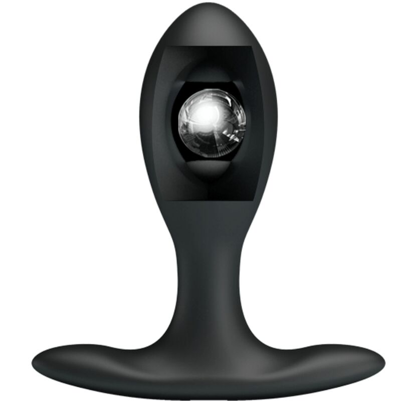 Plug Anal Gonflable Noir - Pretty Love