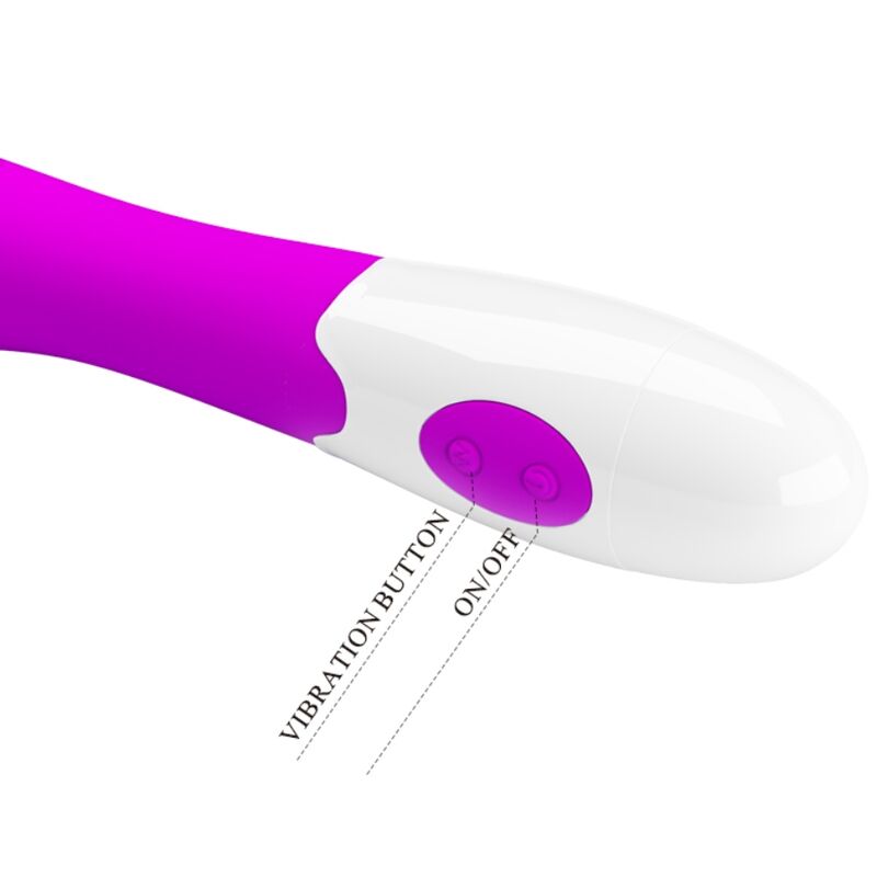 Vibromasseur Elemental 30 Modes Violet - Pretty Love