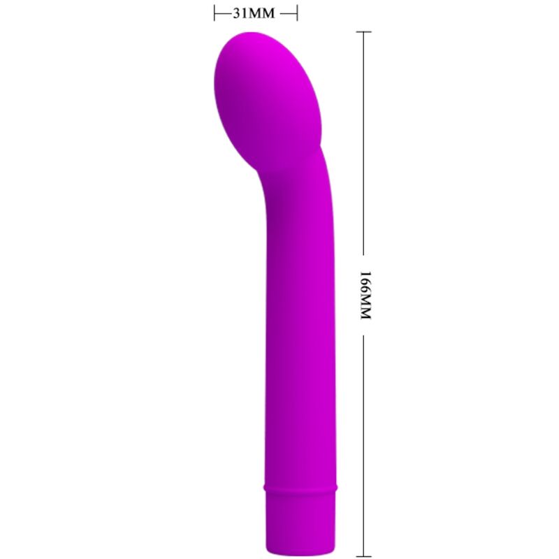 Vibrateur Point G Logan Violet 10 Vibrations - Pretty Love
