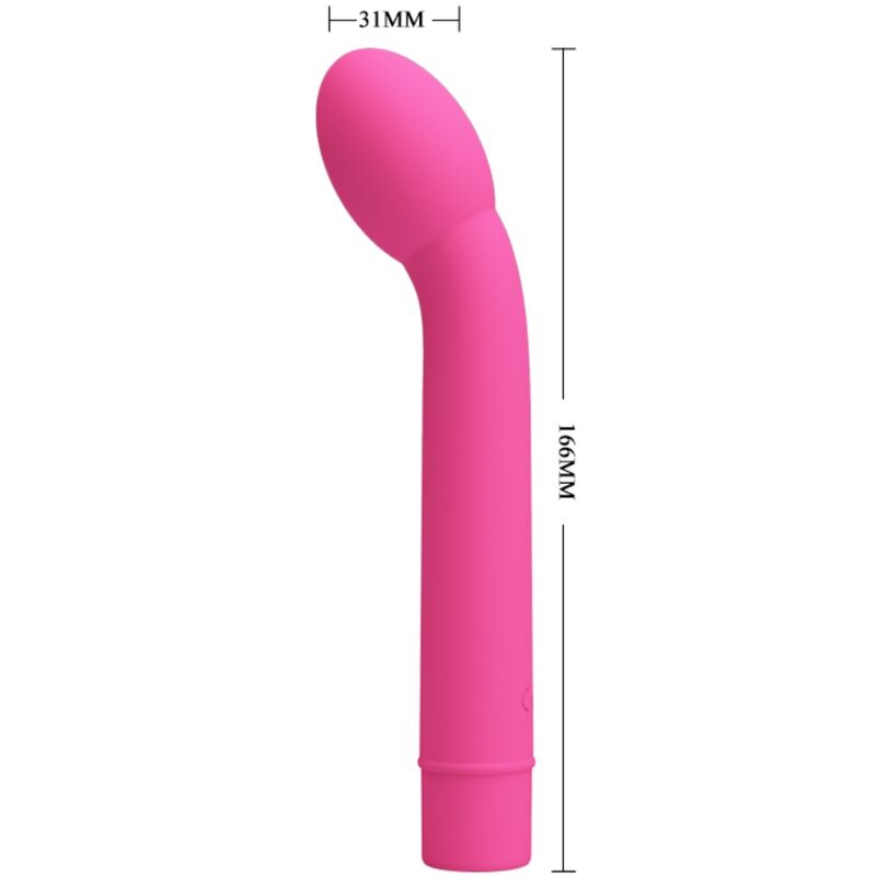 Vibrateur Point G Logan 10 Vibrations Rose - Pretty Love