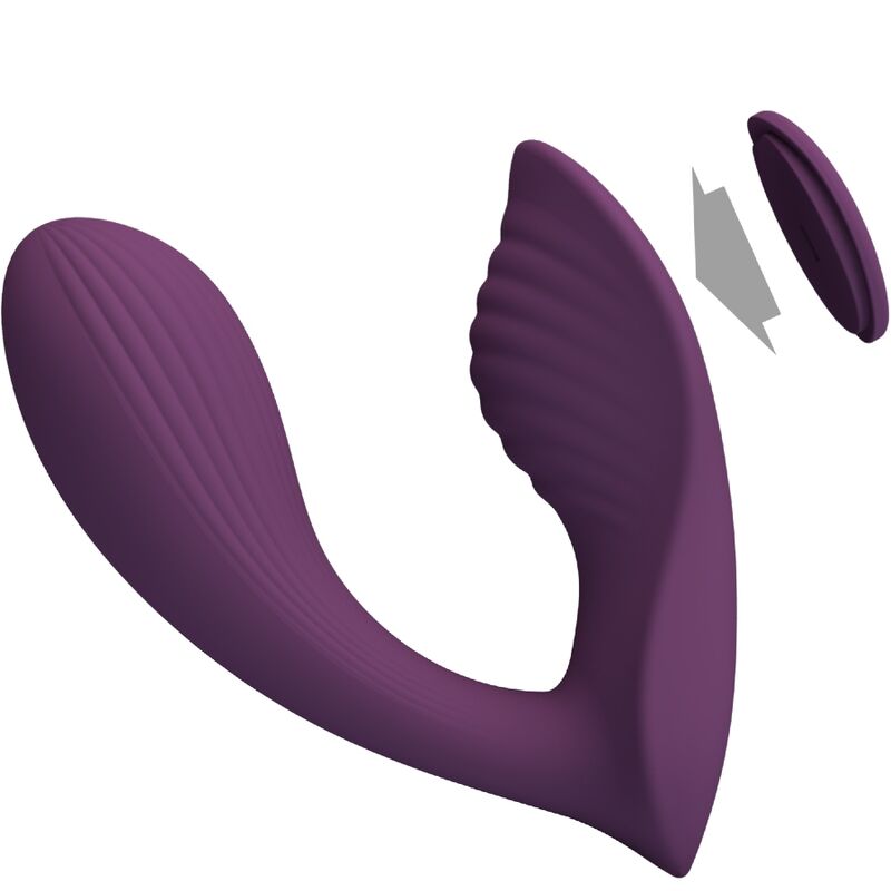 Vibromasseur Franz Connecté Violet - Pretty Love