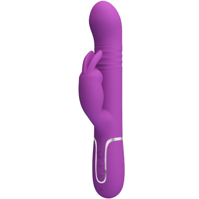 Vibromasseur Rabbit Multifonction Coale Violet - Pretty Love