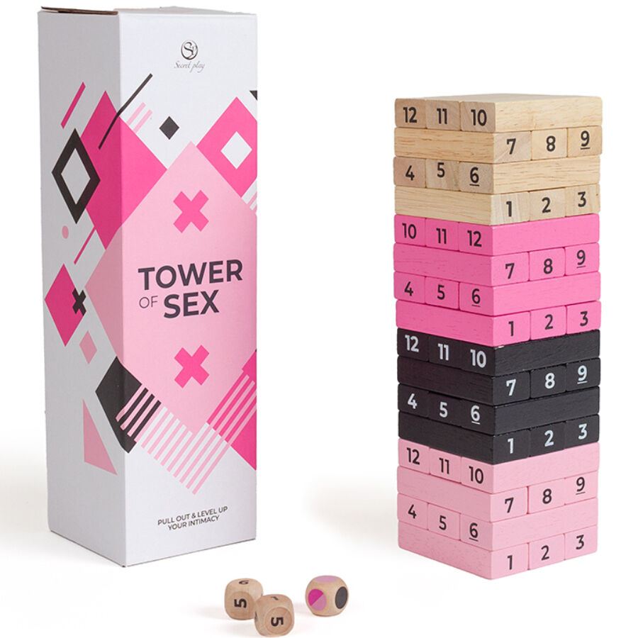 Secret play - Jeu en Bois Coquin Tower of Sex