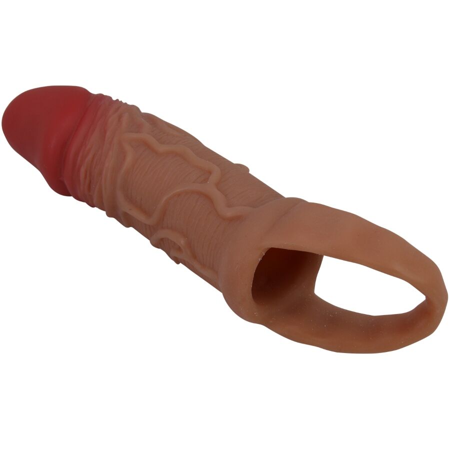 Manchon Pénis avec Anneau Pretty Love Extenseur 10 cm - Pretty Love