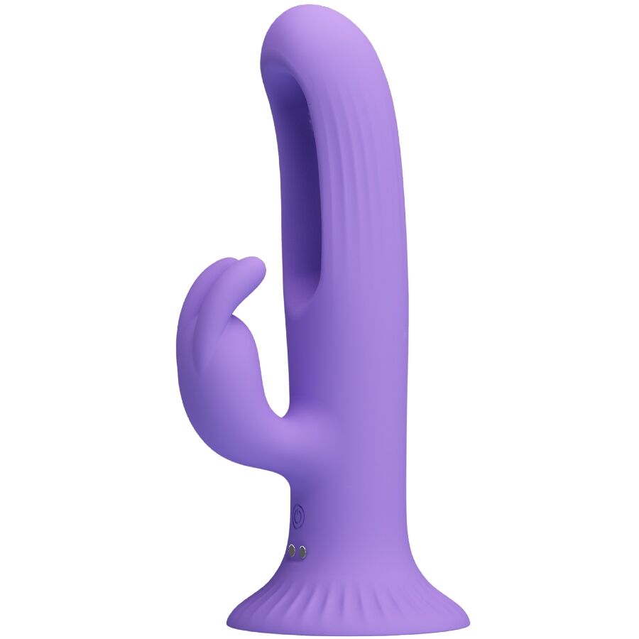 Vibrateur Lapin Killmoulis Violet 12 Modes - Pretty Love