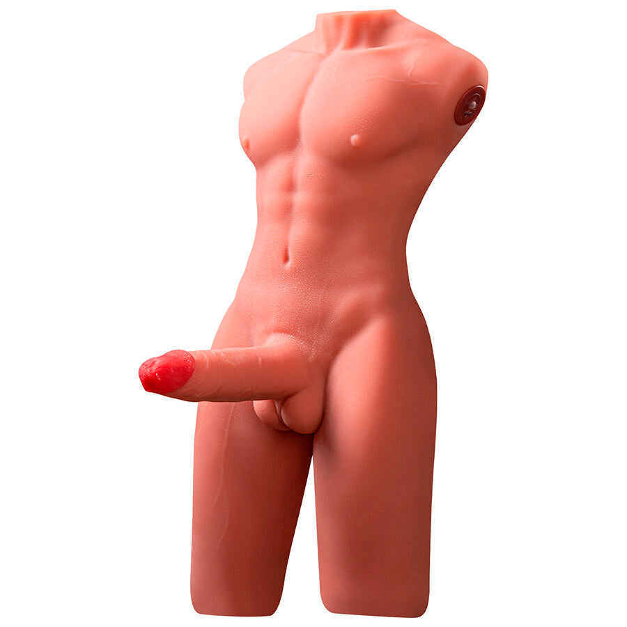XISE – Buste Sexuel Homme Ultra-réaliste en silicone