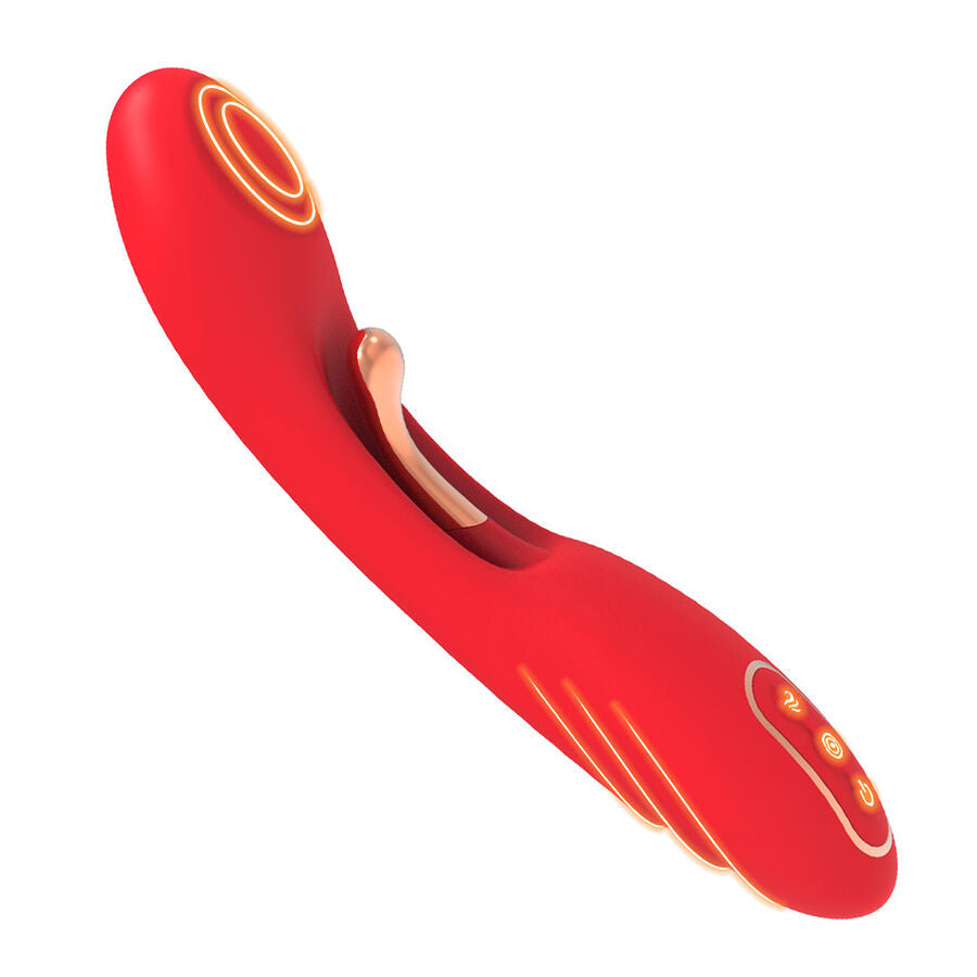 Vibrateur à Langue Oscillante Armony Rouge - Armony
