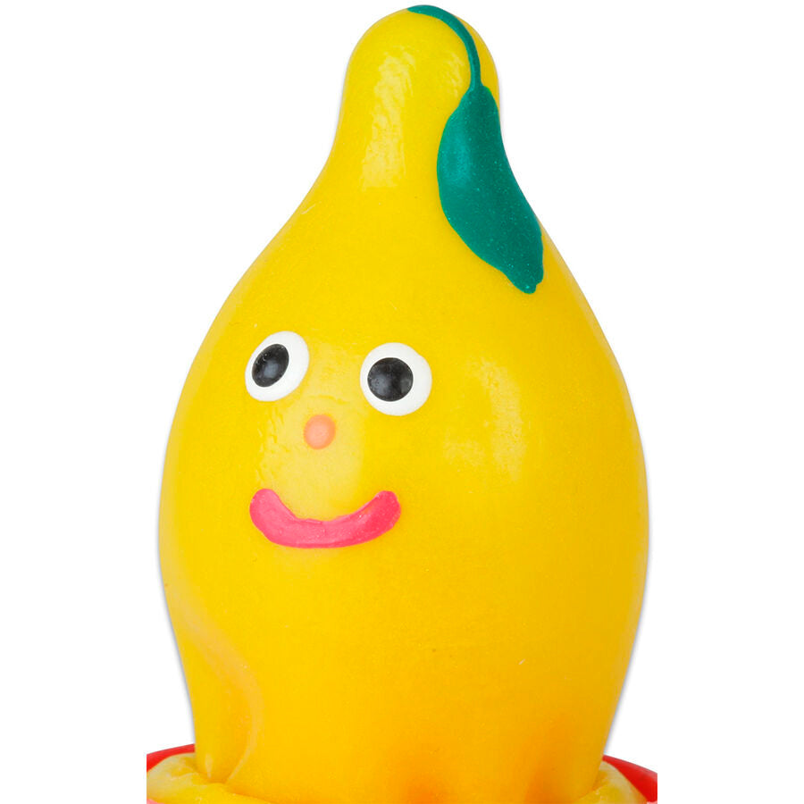 Préservatif Fantaisie Peint à la Main Citron - Condomerie - CONDOMERIE