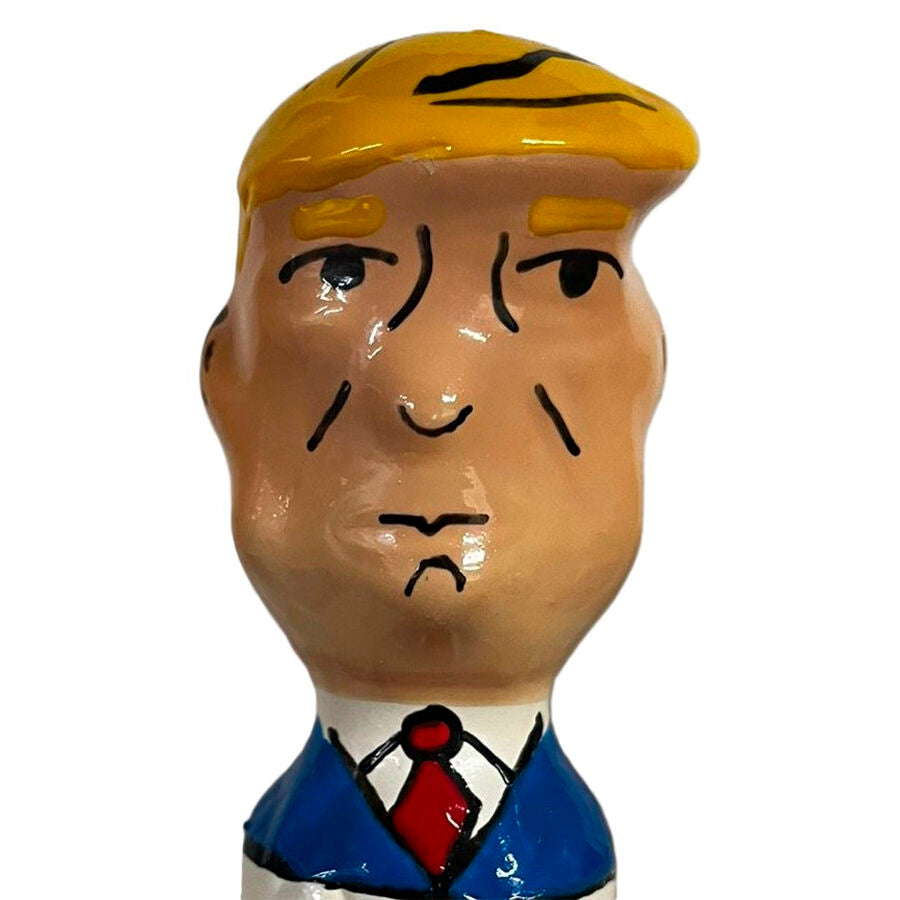 Préservatif Fantaisie Peint Main Grumpy Trump XL - Condomerie - CONDOMERIE