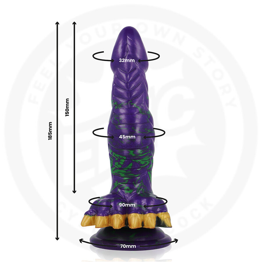 Gode Fantasy Dragon avec ventouse Crocotta - Epic