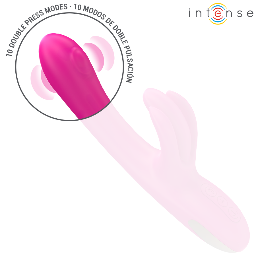 Vibromasseur Lapin Britney Multifonction Rose - INTENSE
