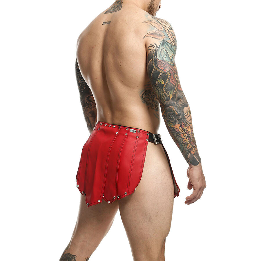 Jupe Guerrier Romain Romanda Rouge Taille Unique - MaleBasics - MOB