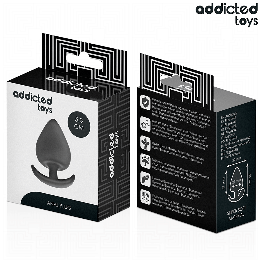 Plug Anal Taille S 5,3 cm - Addicted Toys