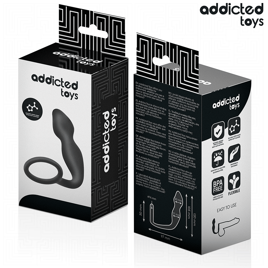 Plug Anal avec Anneau Modèle 2 - Addicted Toys