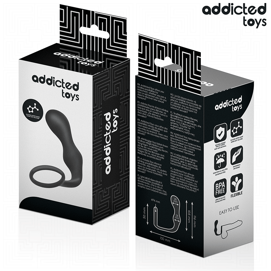 Plug Anal avec Anneau Modèle 3 - Addicted Toys