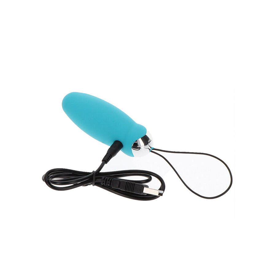 Œuf Vibrant I'm So Eggcited Télécommandé Bleu - ToyJoy
