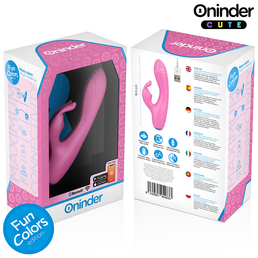 Vibromasseur Rabbit Love Bunny Rose - Oninder Cute