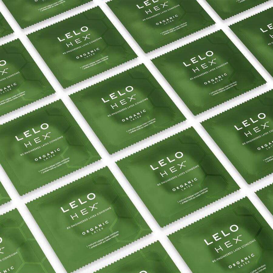 LELO - Préservatifs BIO Hex Organic - Boîte de 12