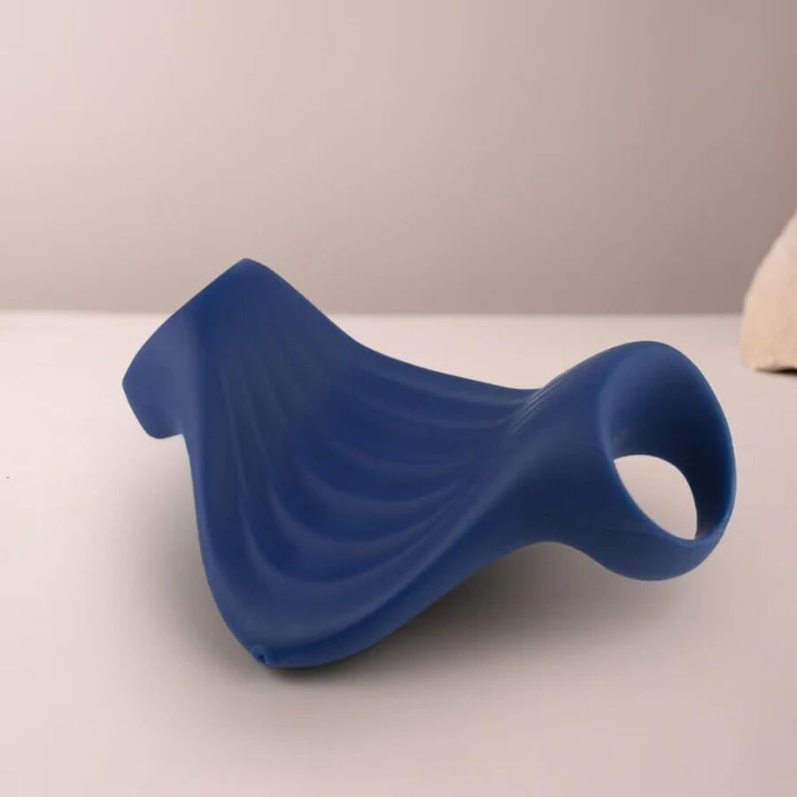Masturbateur Vibrateur Flexible Palm Blue - Rocks-Off