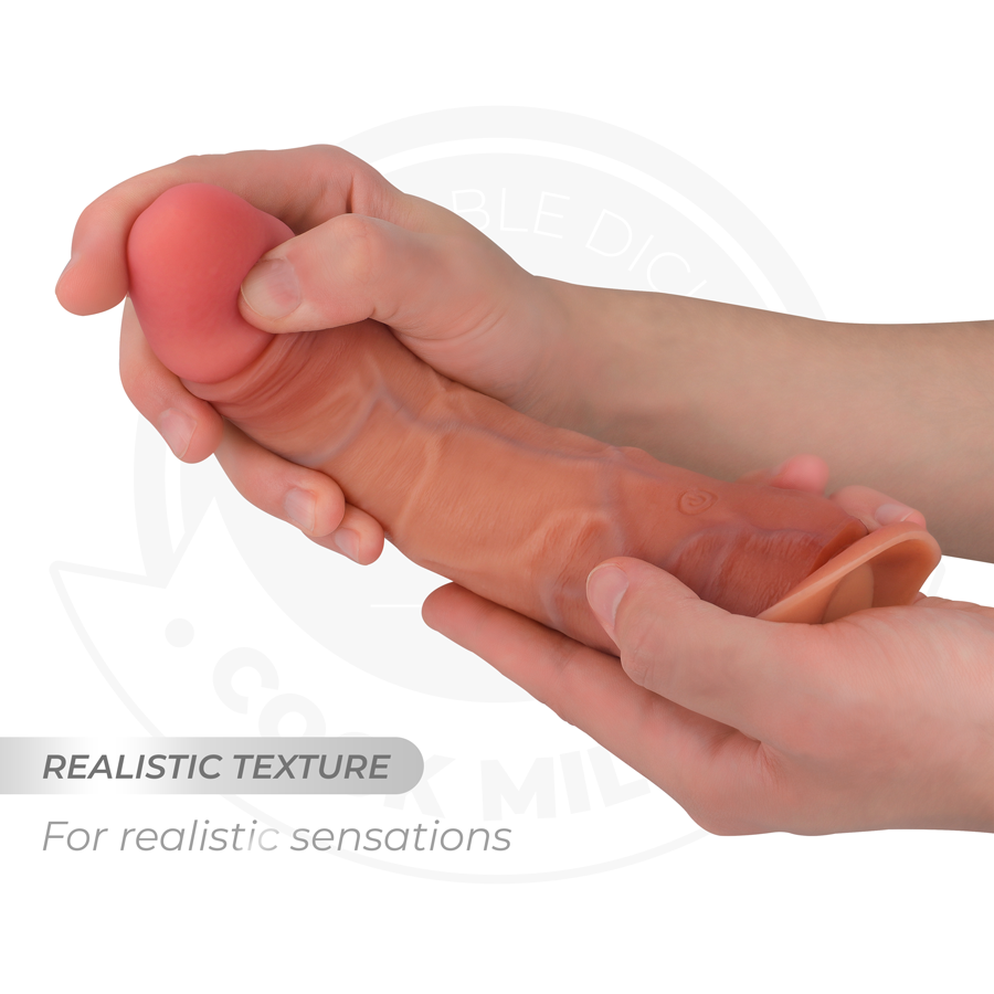 Gode Réaliste Vibrant Cock Miller 20,5cm Télécommandé