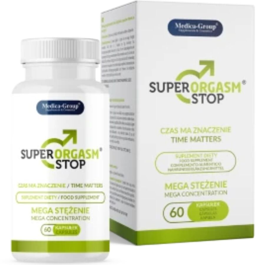 Medica Group – Complément Alimentaire Homme: Contrôle de l’éjaculation – 60 gélules