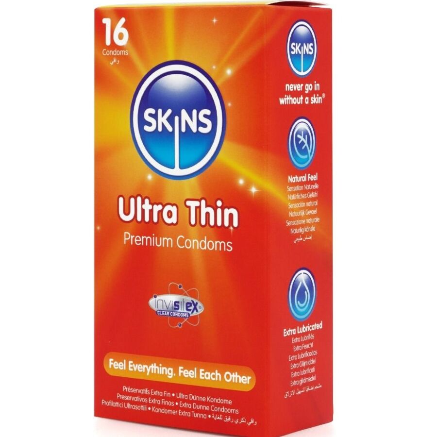 Préservatifs Ultra Fins Premium Pack 16 - Skins - SKINS