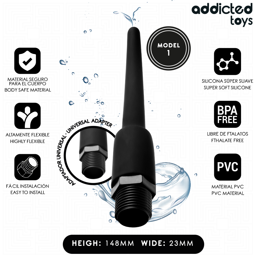 Lavement Anal Nettoyant Modèle 1 - Addicted Toys