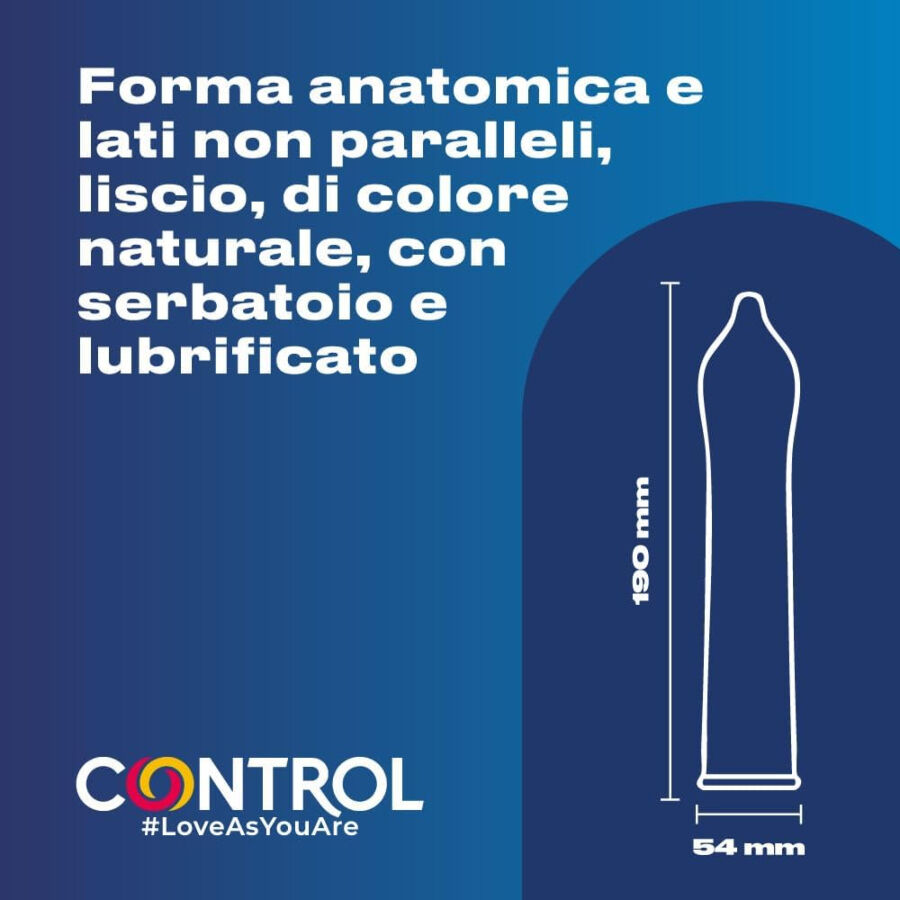 Préservatifs Control Adapta Nature Boîte 144 Unités - Control - CONTROL CONDOMS