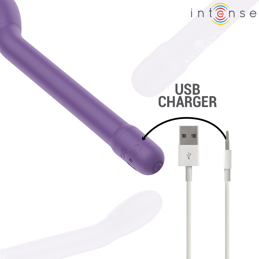 Stimulateur Point G Rechargeable Karlie Violet - Intense Fun