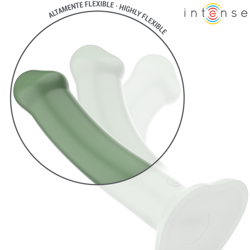 Vibromasseur Becca avec Ventouse Vert - Intense