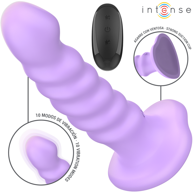 Vibrateur Brenda Spirale Violet Taille M - Intense