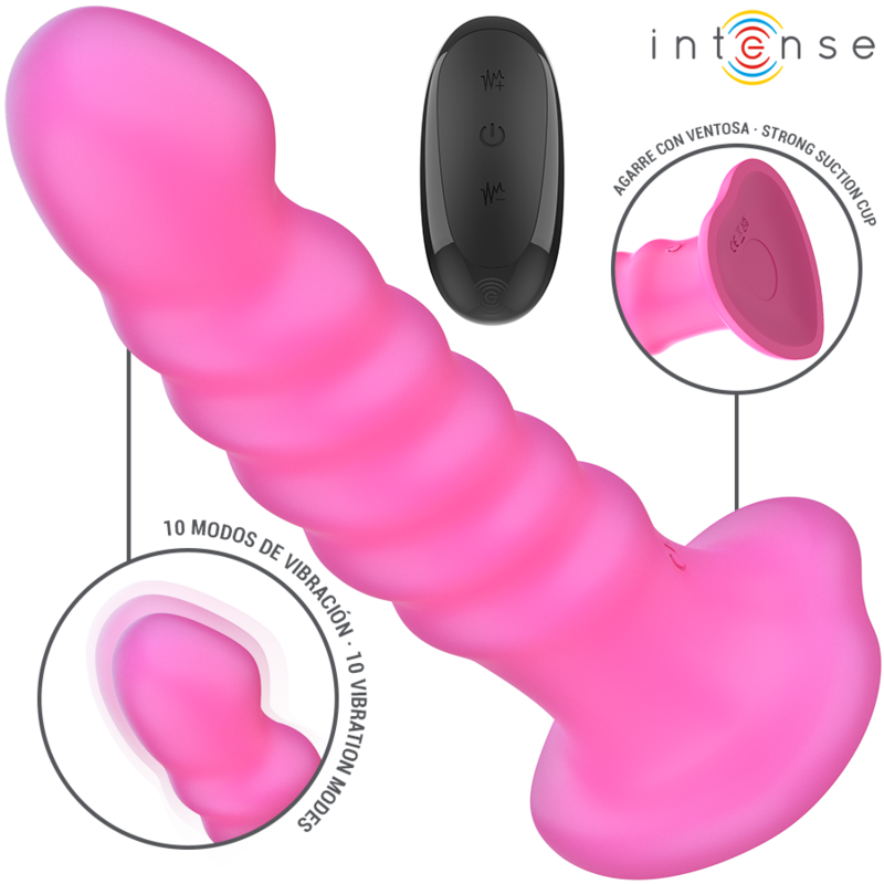 Vibrateur Cindy Spirale Rose Taille L - Intense