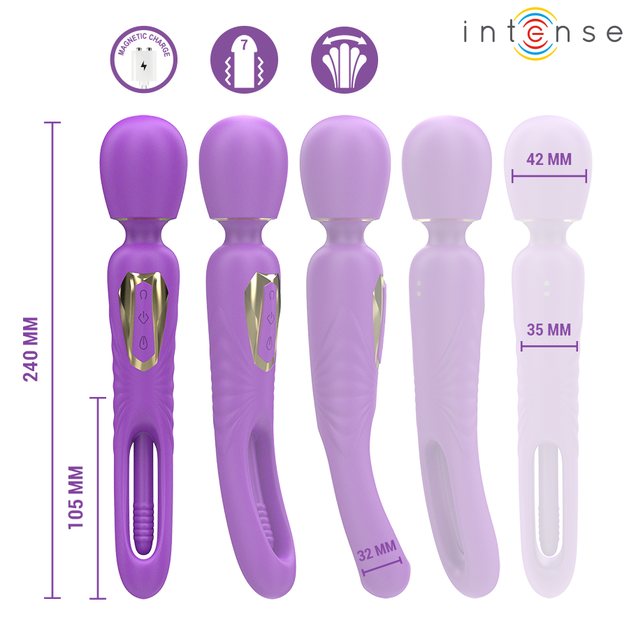 Vibromasseur Baguette Christy Langue Vibrante - Intense