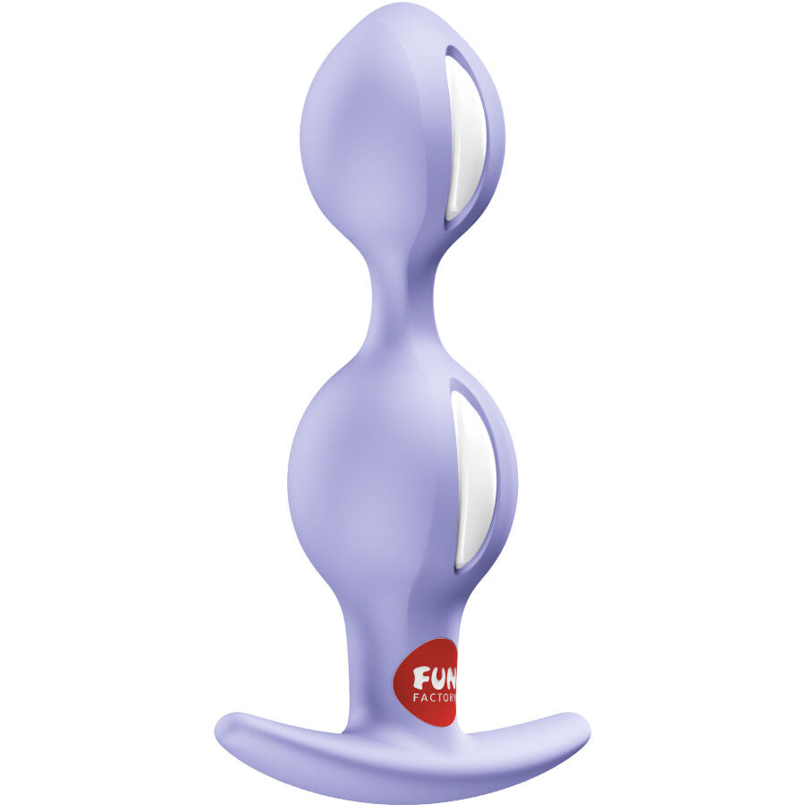 Plug Anal Duo B-Balls Violet - Fun Factory