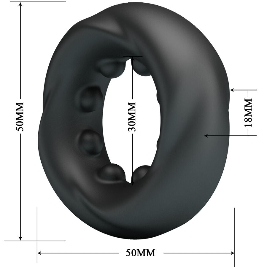 Anneau Pénien Silicone Daquez Modèle 4 - Crazy Bull