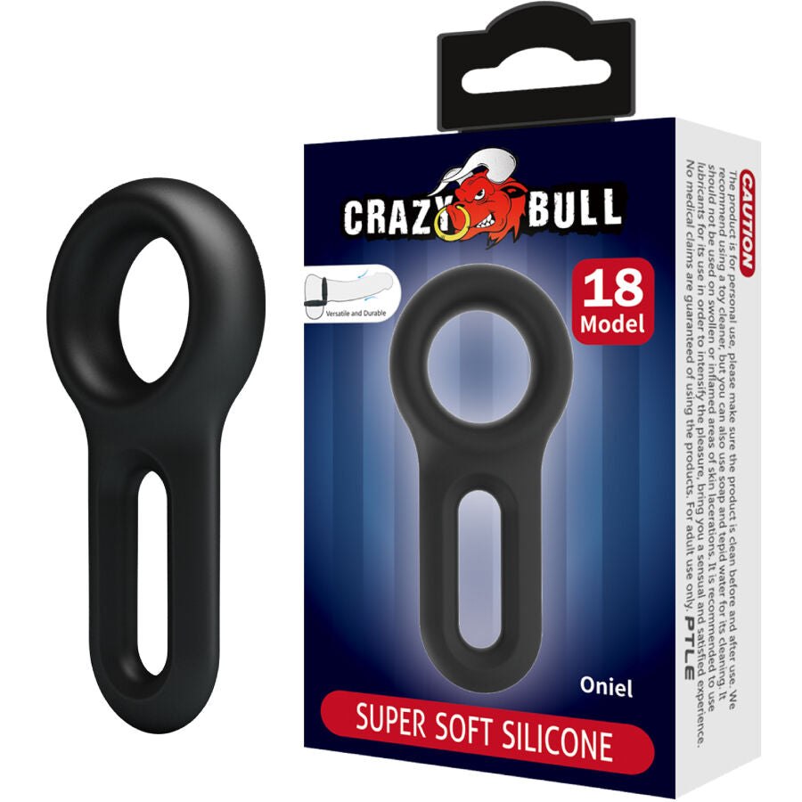 Anneau Pénien Silicone Oniel Modèle 18 - Crazy Bull