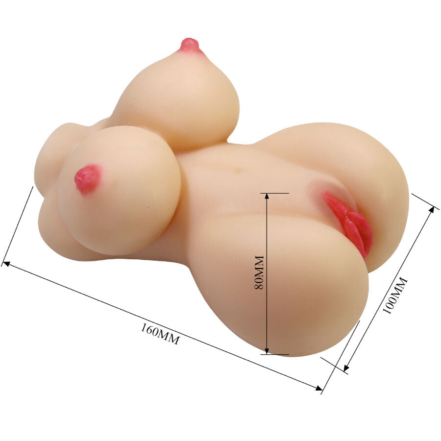 Realistischer weiblicher Masturbator Herta Mini-Torso - Crazy Bull