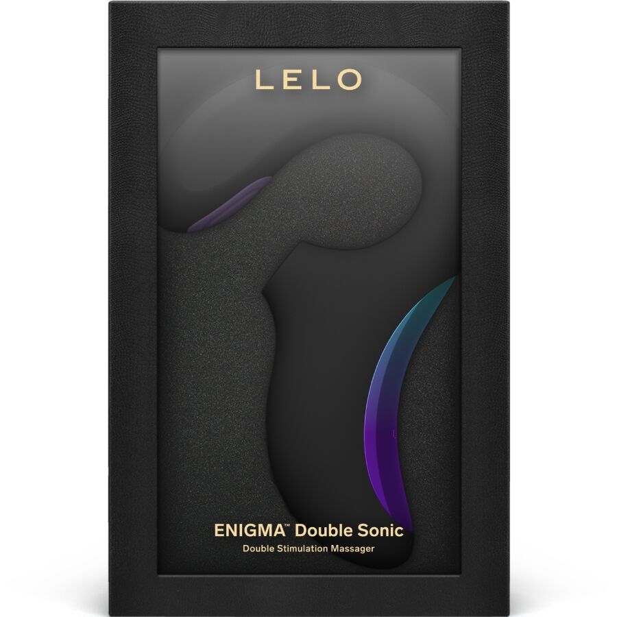 Vibromasseur Enigma Double Sonic Noir - LELO