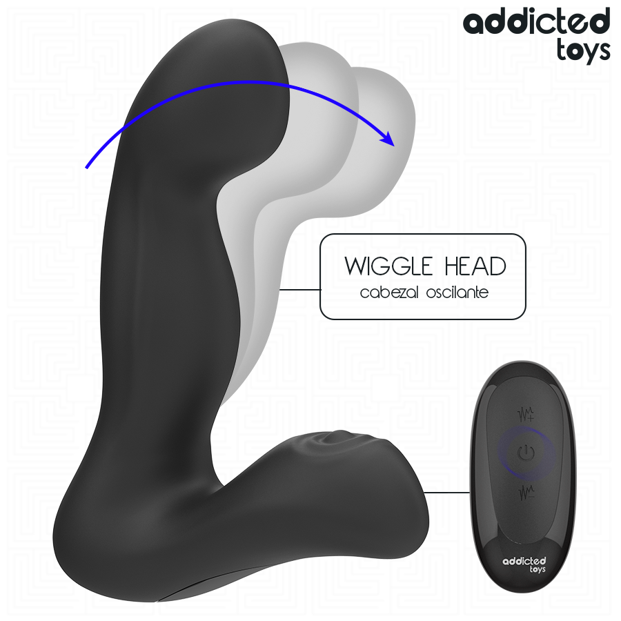 Masseur de Prostate Oscillant Mode Pulsation - Addicted Toys
