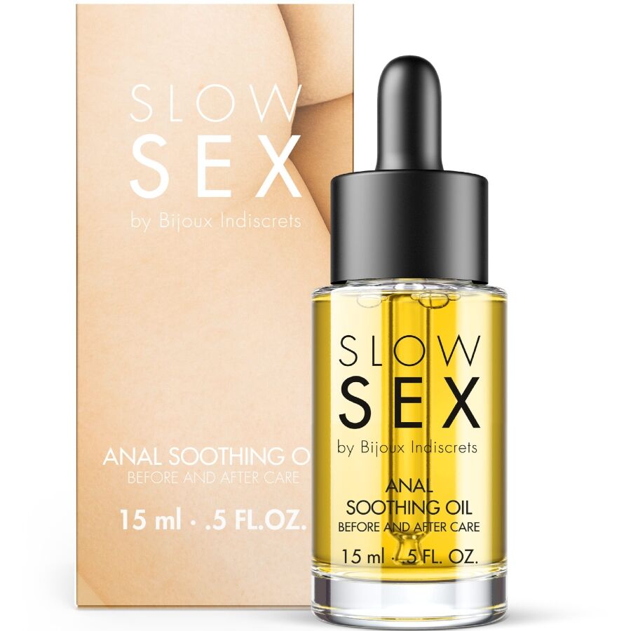 Huile Anale Apaisante Sexe Lent 15ml - Bijoux Indiscrets - Bijoux Indiscrets