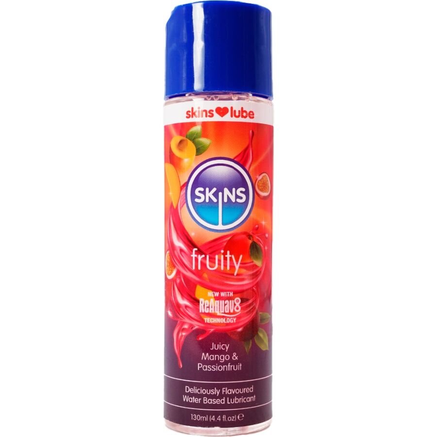 Lubrifiant Fruité Mangue & Fruit de la Passion 130ml - Skins - SKINS