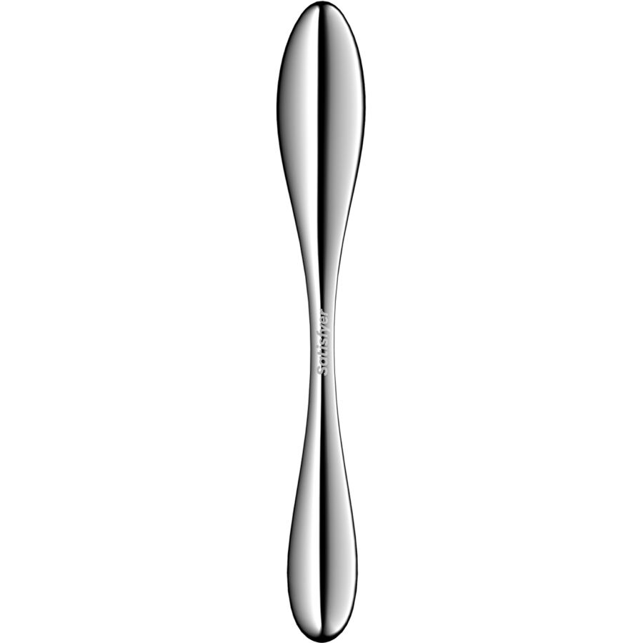 Gode Double Star Force 3 Acier Inoxydable - Satisfyer