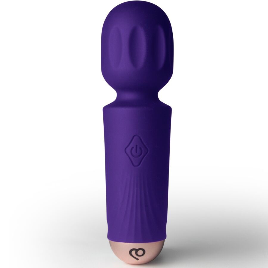 Vibromasseur Mini Baguette Rechargeable Tulipe Noire - Rocks-Off