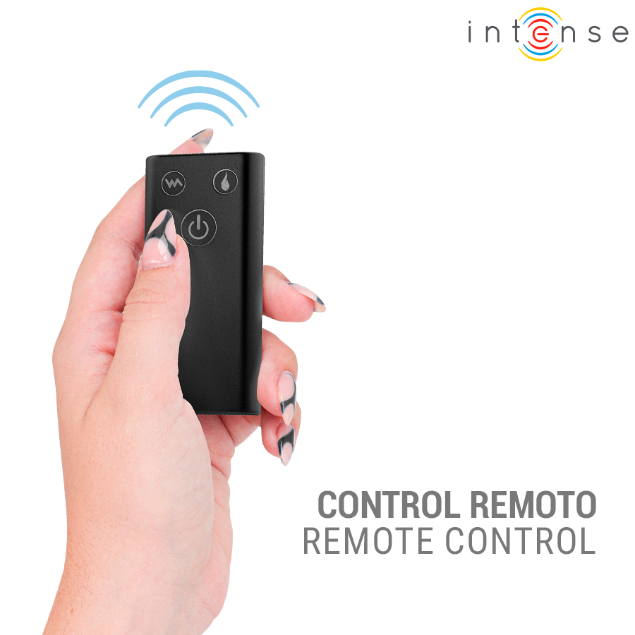 Vibrateur à Poussée Télécommandé Cynthia avec Chauffage - Intense