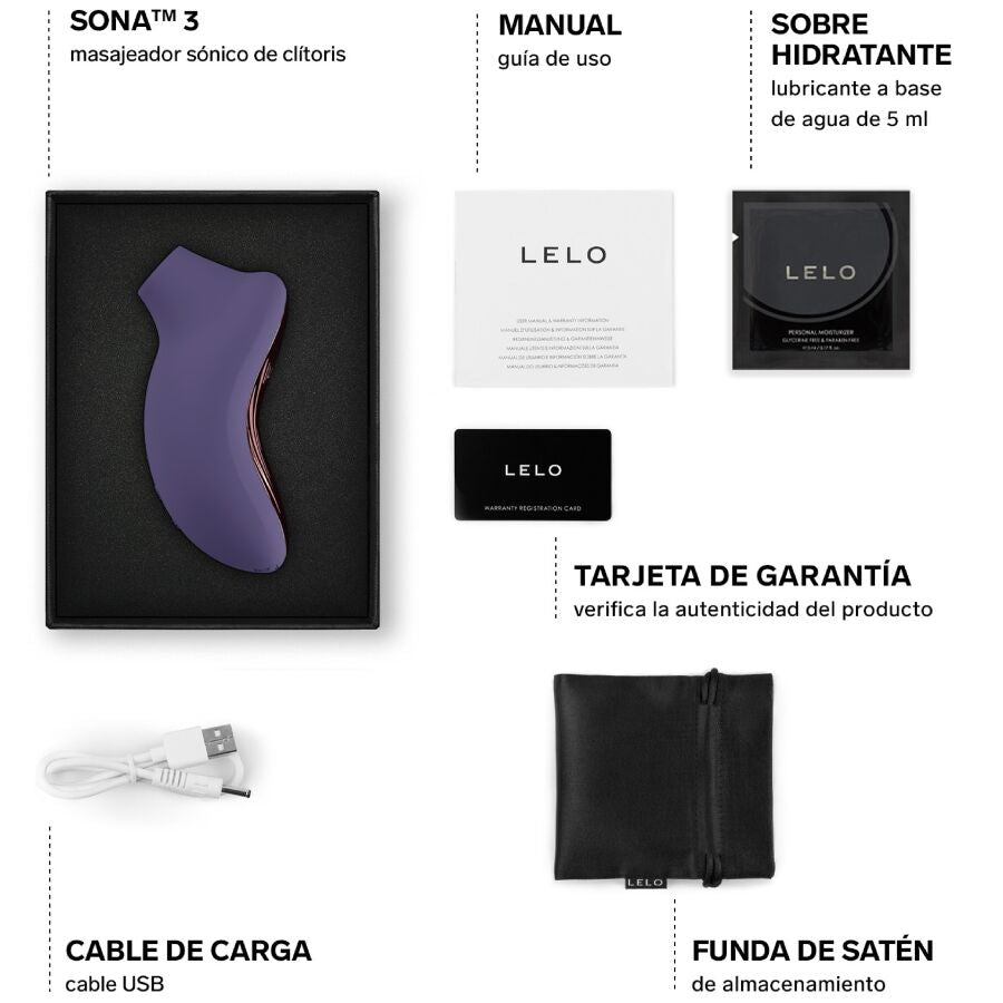 LELO - SONA 3 Stimulateur Clitoridien Connecté