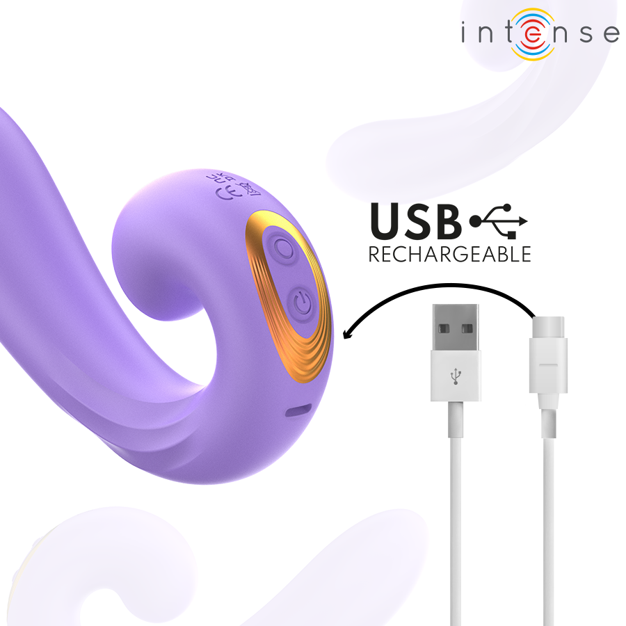 Stimulateur Clitoridien Meryl Double Vibration - Intense