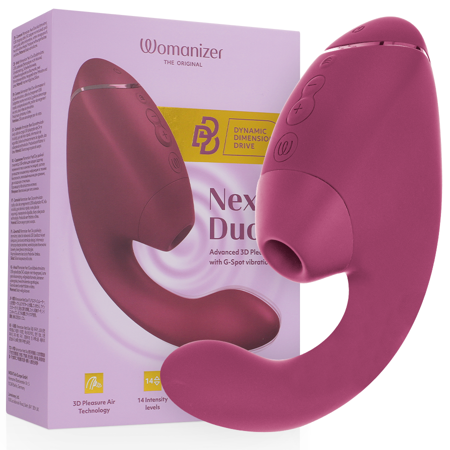 Stimulateur Double Womanizer Duo Next Rose Foyer - Womanizer