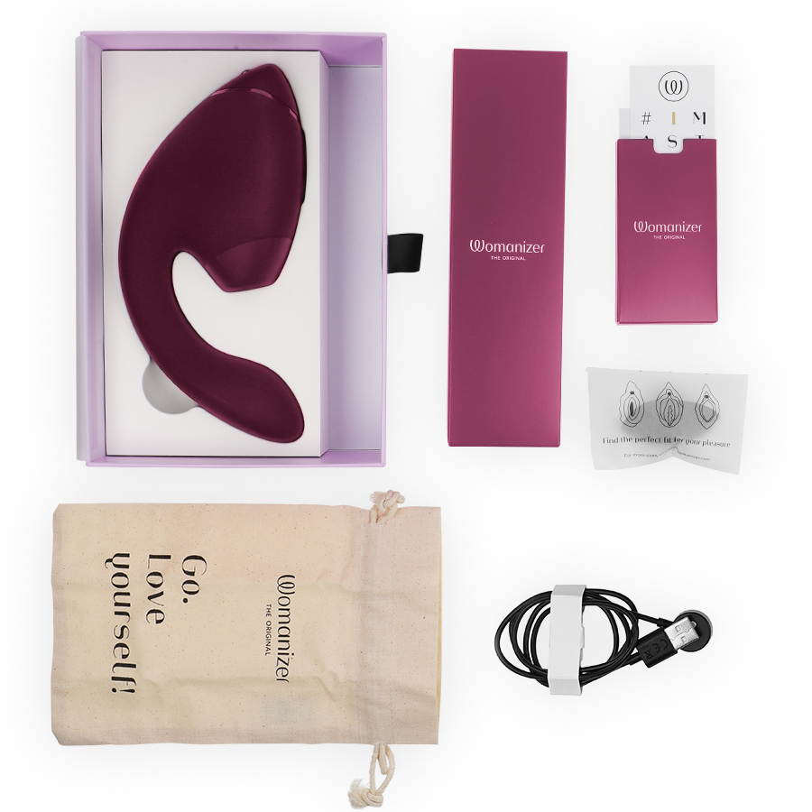 Stimulateur Double Womanizer Duo Next Rose Foyer - Womanizer